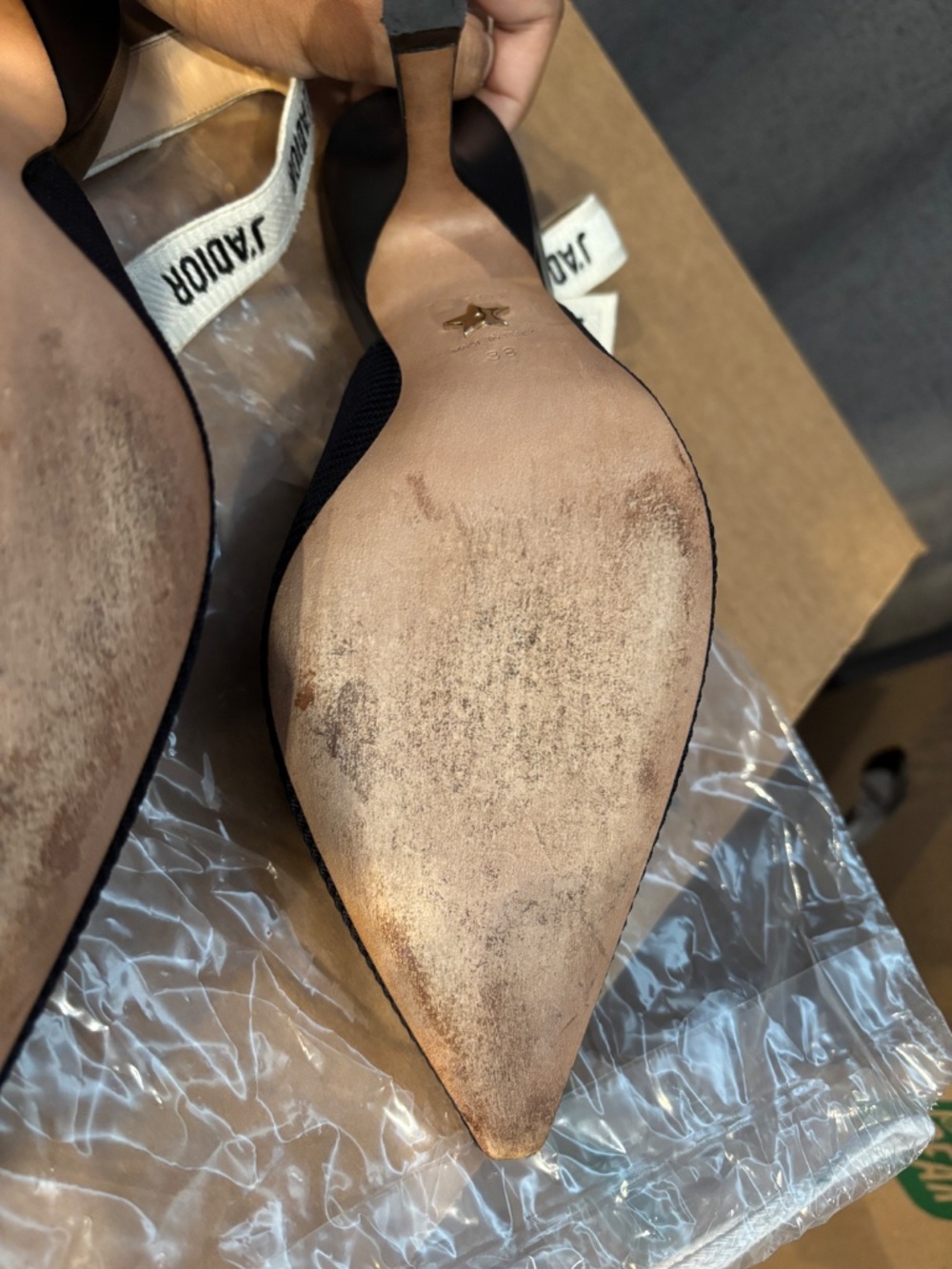 Dior J’Adore Slingbacks 37.5 - Picture 4 of 16